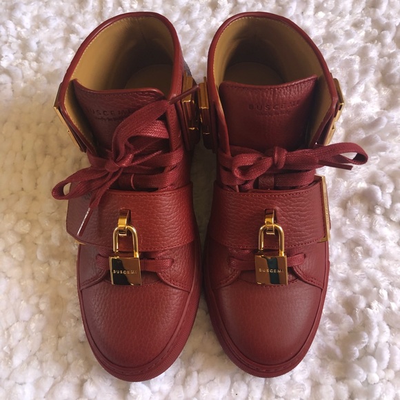 Buscemi Shoes - Buscemi Scarlet Red Sneakers